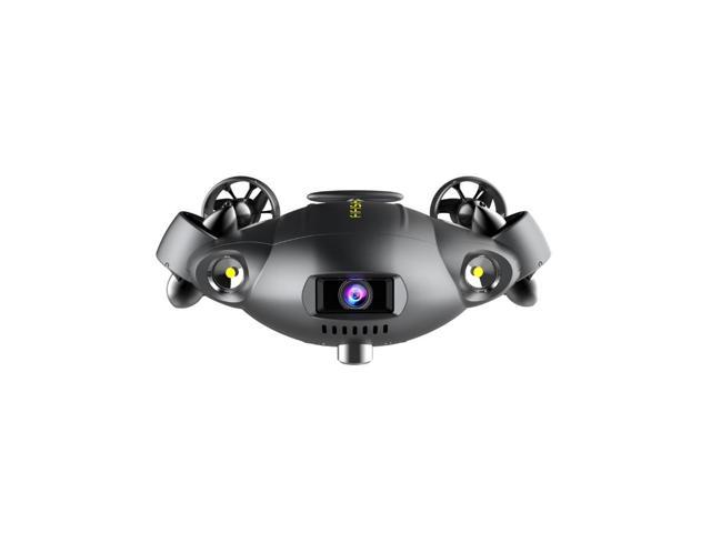 QYSEA FIFISH V6 Expert Underwater ROV Drone - M100 Bundle | 100M Tether & Spool + Lightweight EPP Case Included