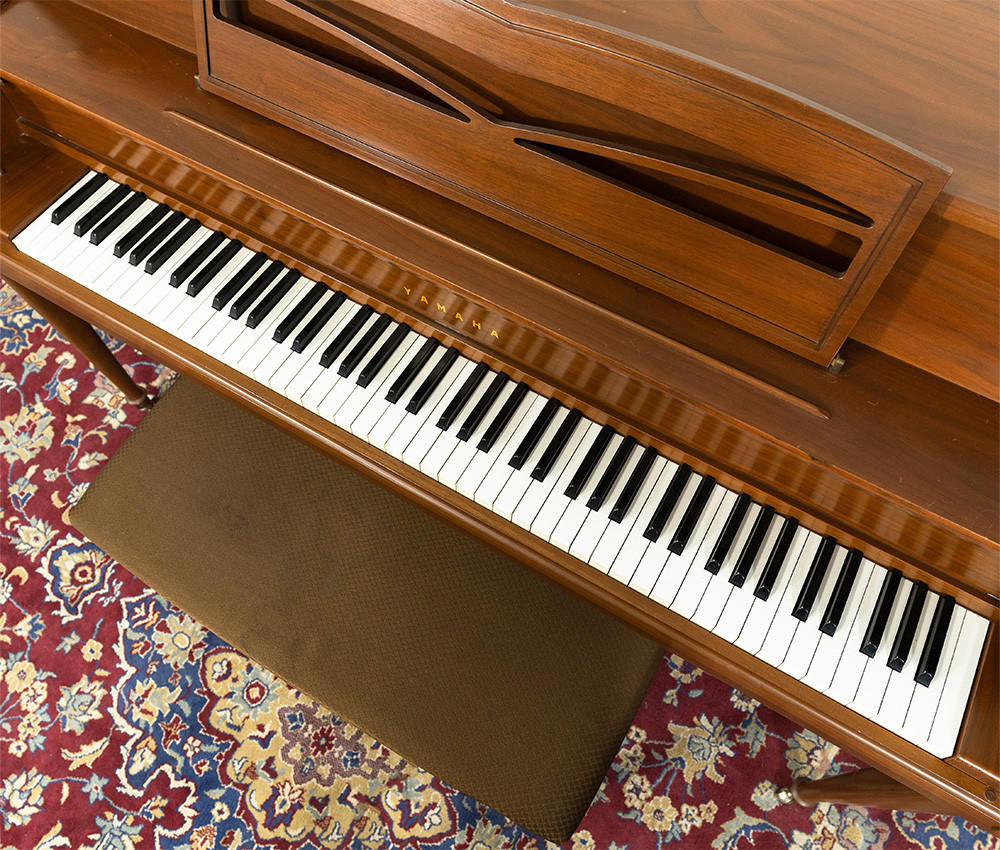 Yamaha M3 Nippon Gakki Upright Piano Satin Mahogany SN: 554853