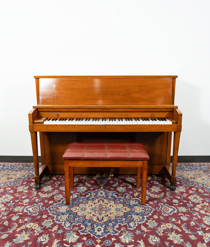 Baldwin Acrosonic Upright Piano Satin Walnut SN: 213858