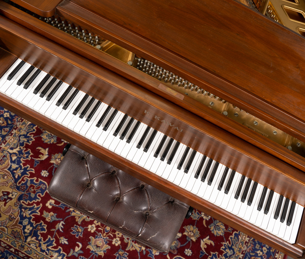 Kawai 5 10 KG-2 Grand Piano Satin Walnut SN: 478099