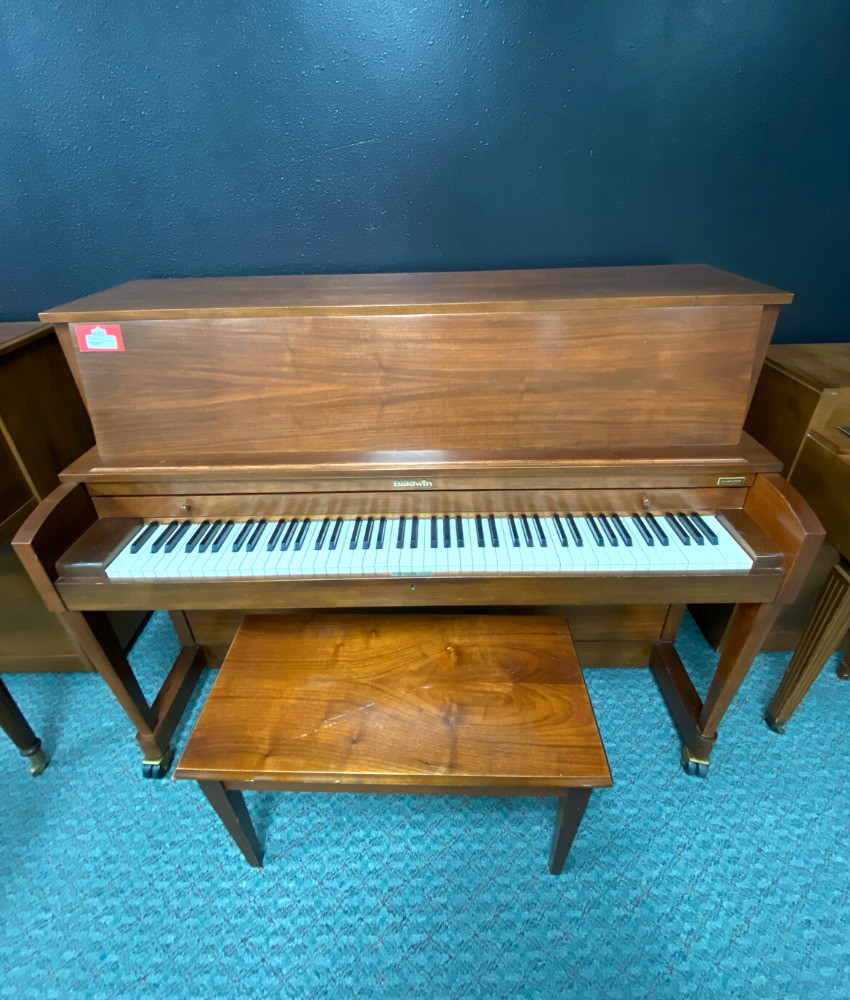 Hamilton by Baldwin Upright Piano Satin Walnut SN:338961