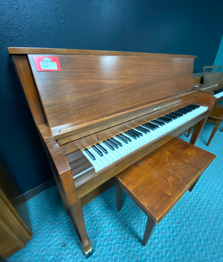 Hamilton by Baldwin Upright Piano Satin Walnut SN:338961