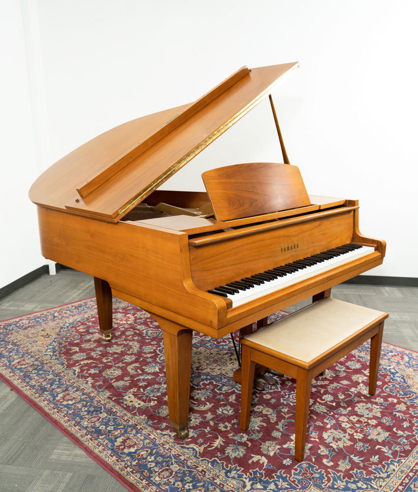 Yamaha 5 3 G1 Grand Piano Oak SN: 1118040