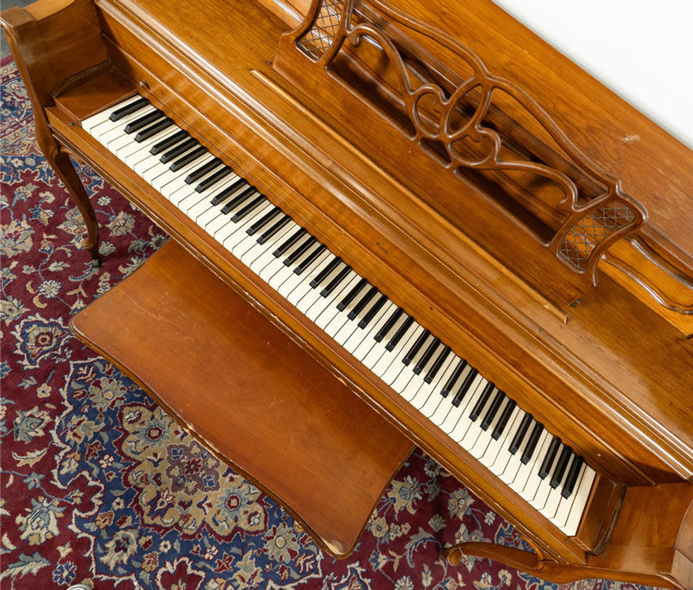 Kohler Campbell Upright Piano Satin Mahogany SN: 507888