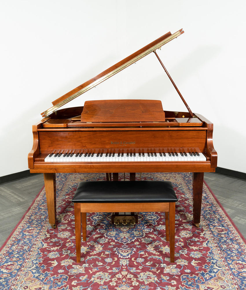 Kohler Campbell 4 7 SKG400 Grand Piano Polished Oak SN: IJKG0407